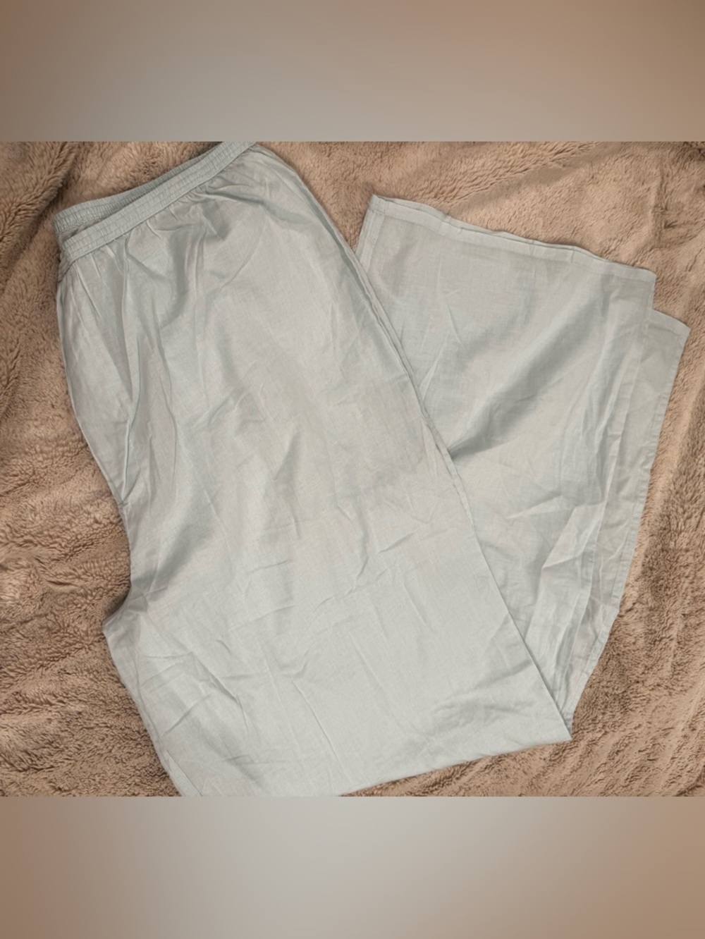 SKIMS Voile Oversized Pant in Frost
